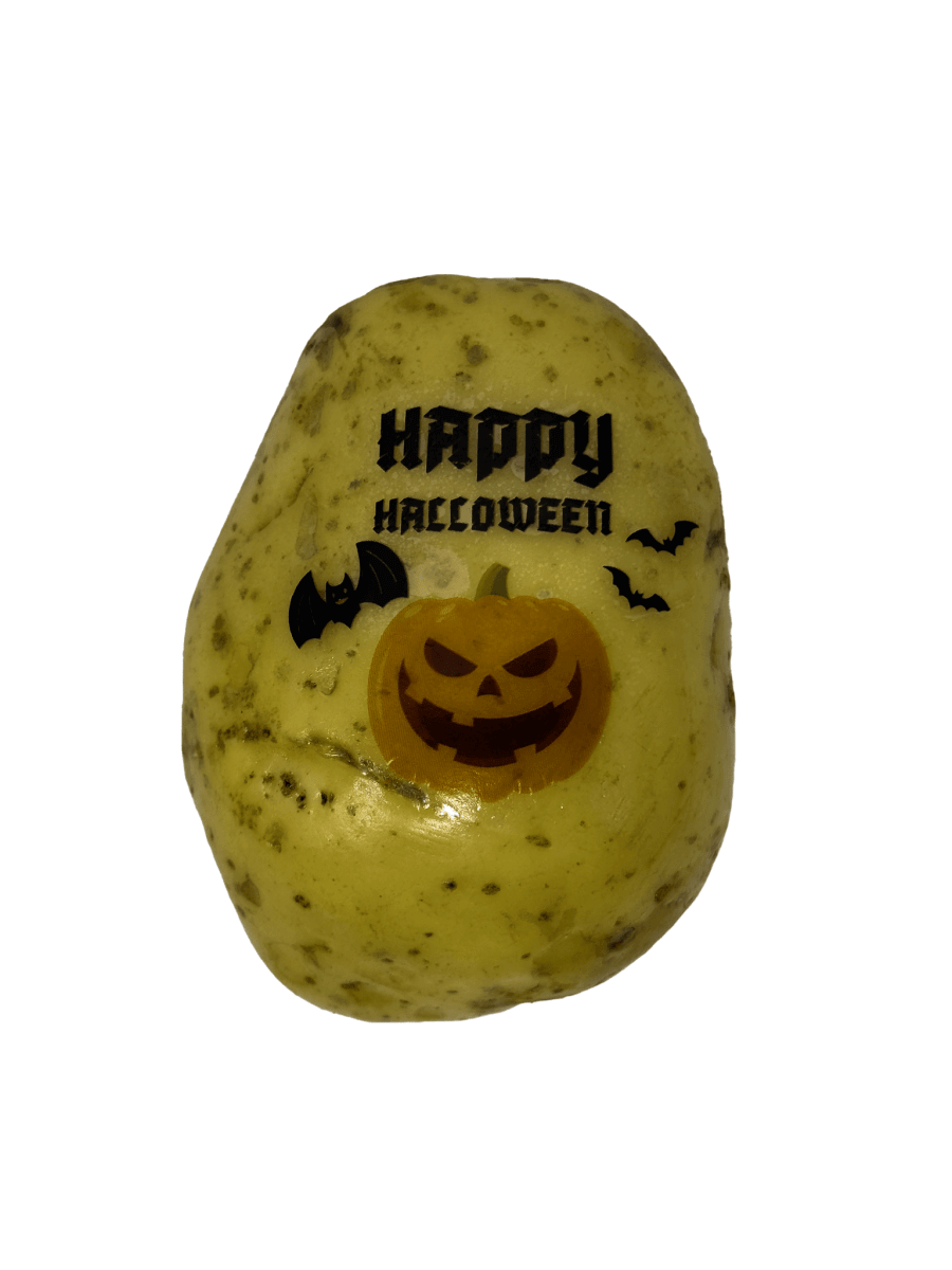Halloween Kartoffel - Spooky Season Deko mal anders (3 Stk) - Kartoffel Geflüster