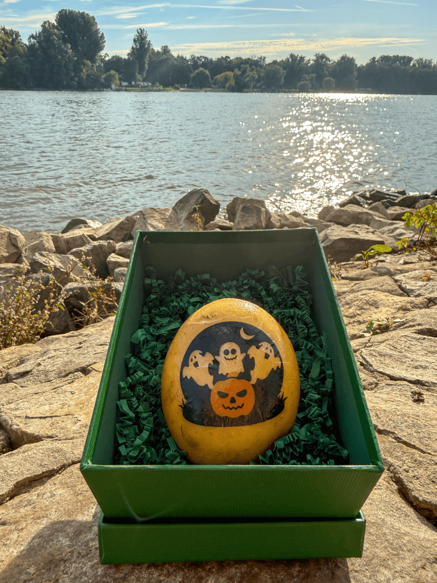 Halloween Kartoffel - Spooky Season Deko mal anders (3 Stk) - Kartoffel Geflüster