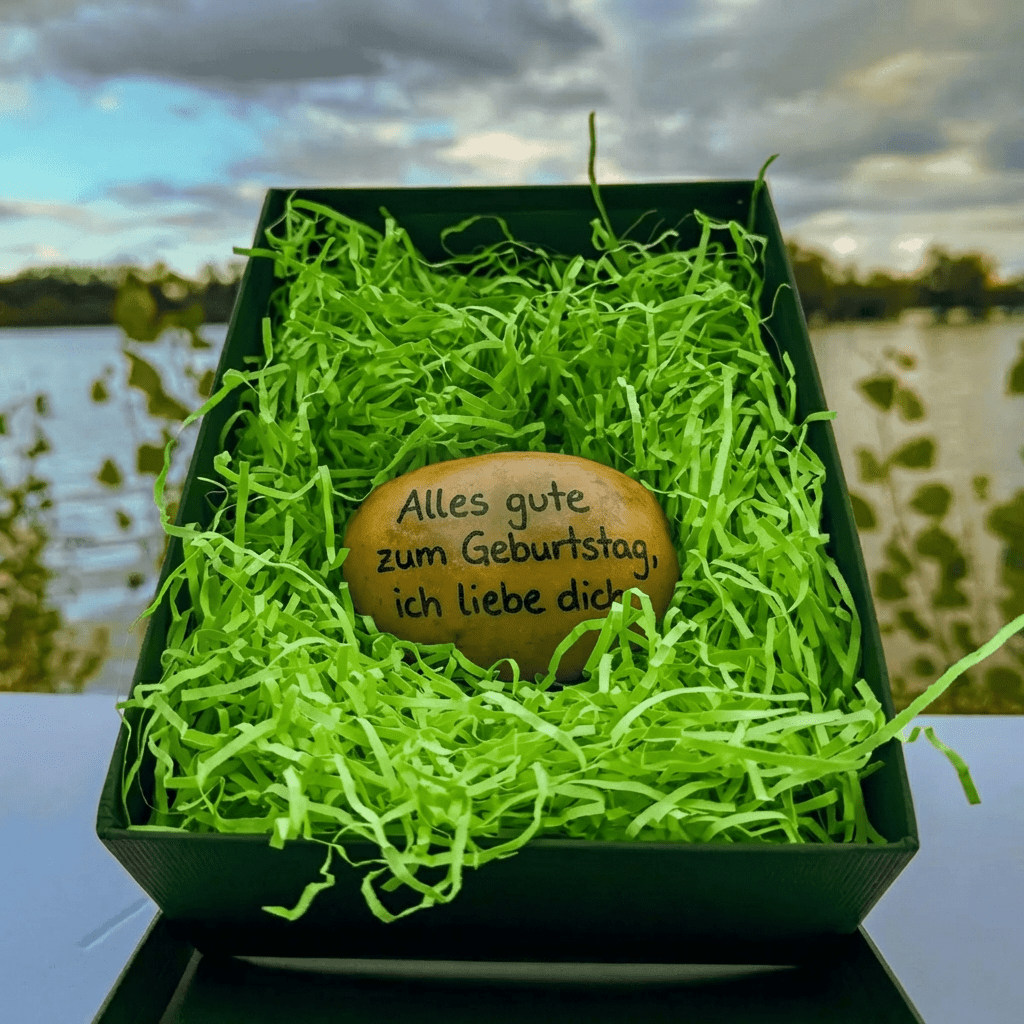 Kartoffel Geflüster - Deine Kartoffelnachricht als Grußkartoffel